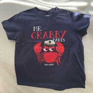 Mr. Crabby Pants Block Island, RI T-Shirt for Babies/Toddlers